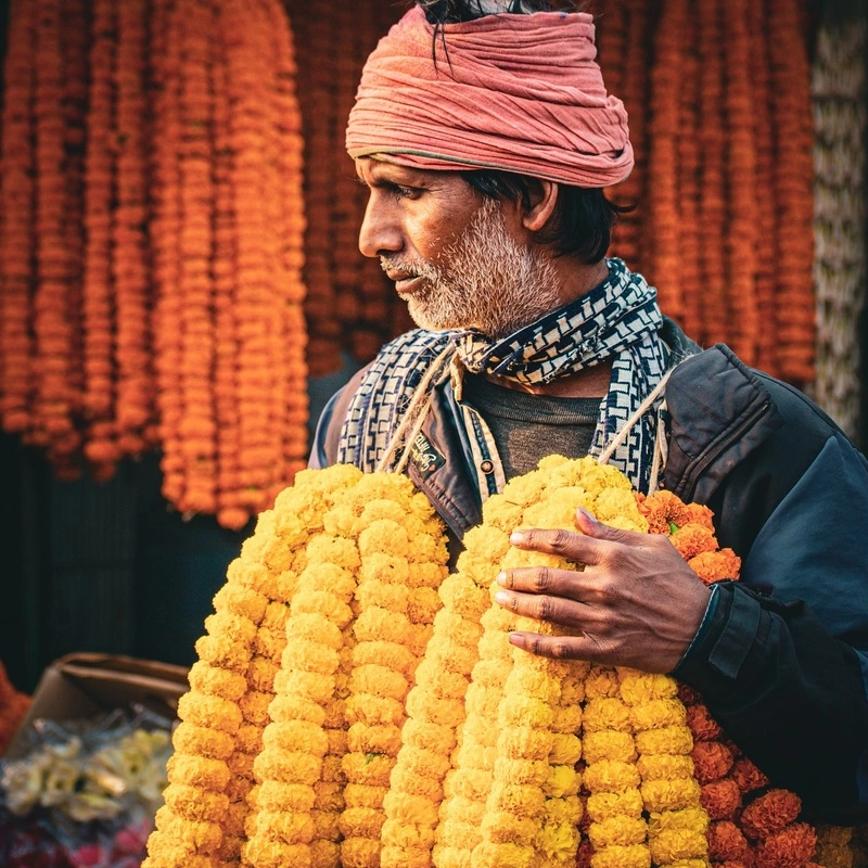 flower market India