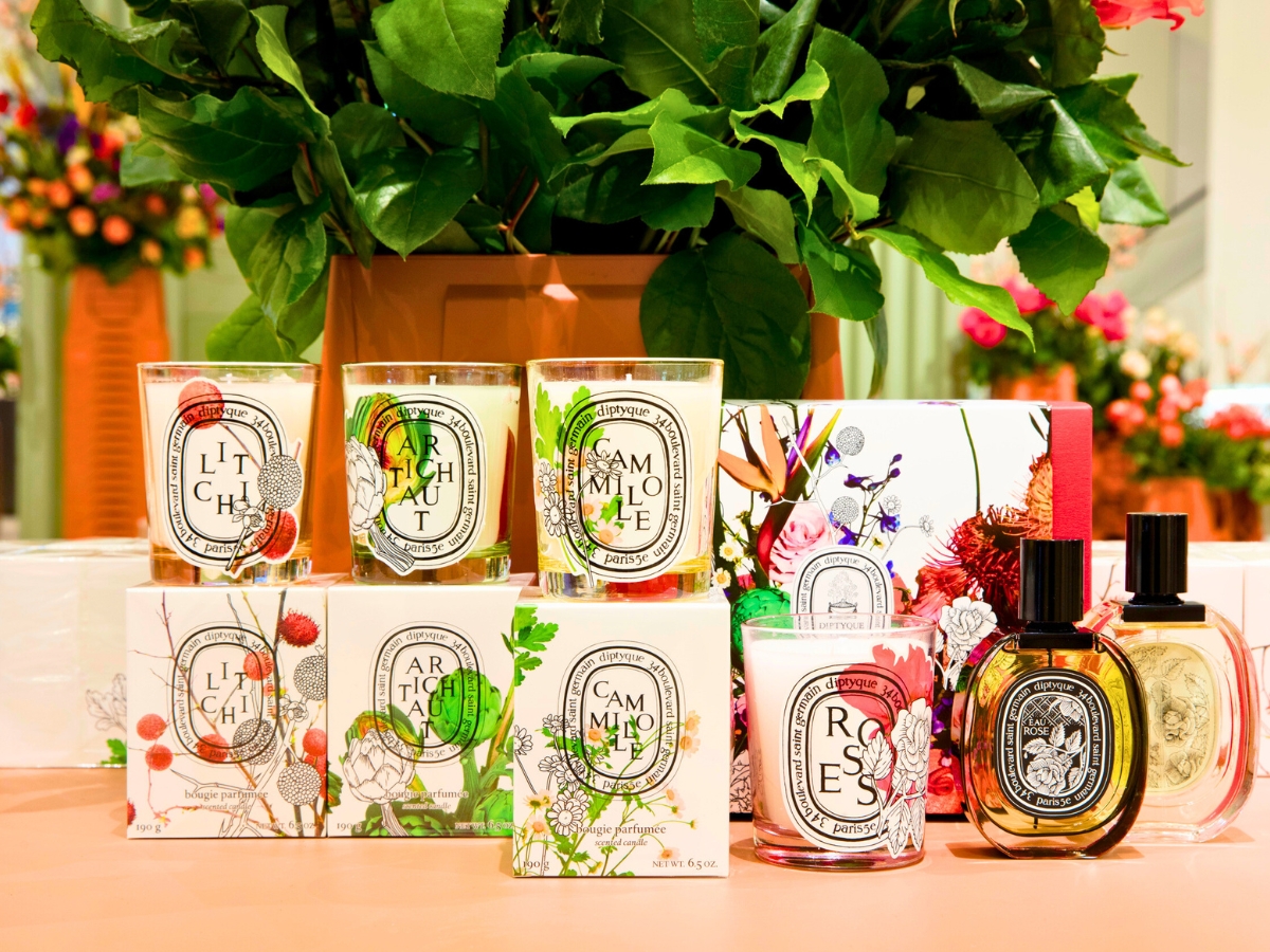Diptyque fragrances and candles