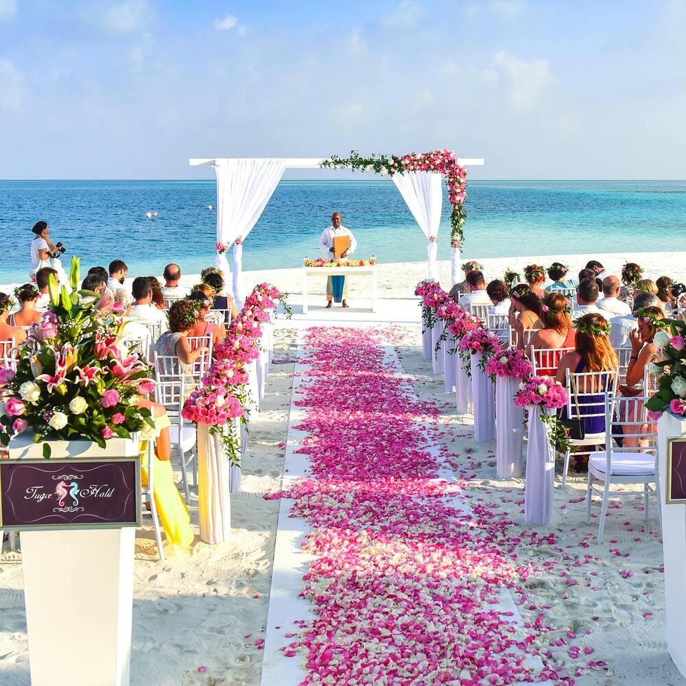 Amazing wedding flower decoration