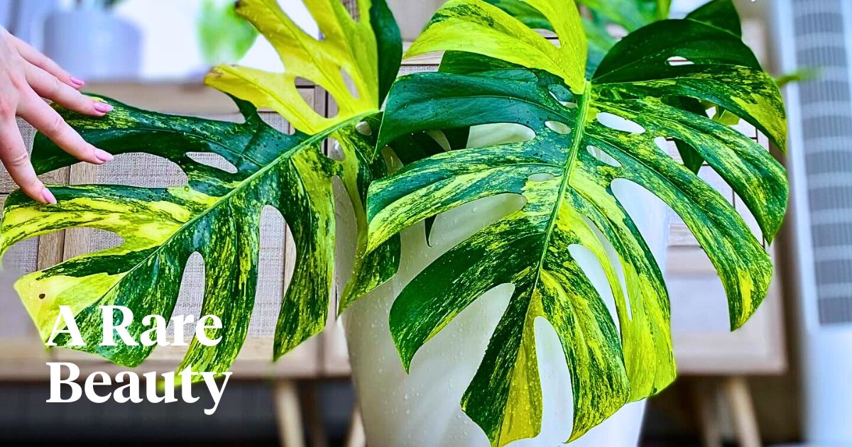 Here’s What You Need to Know about the Rare Monstera Aurea
