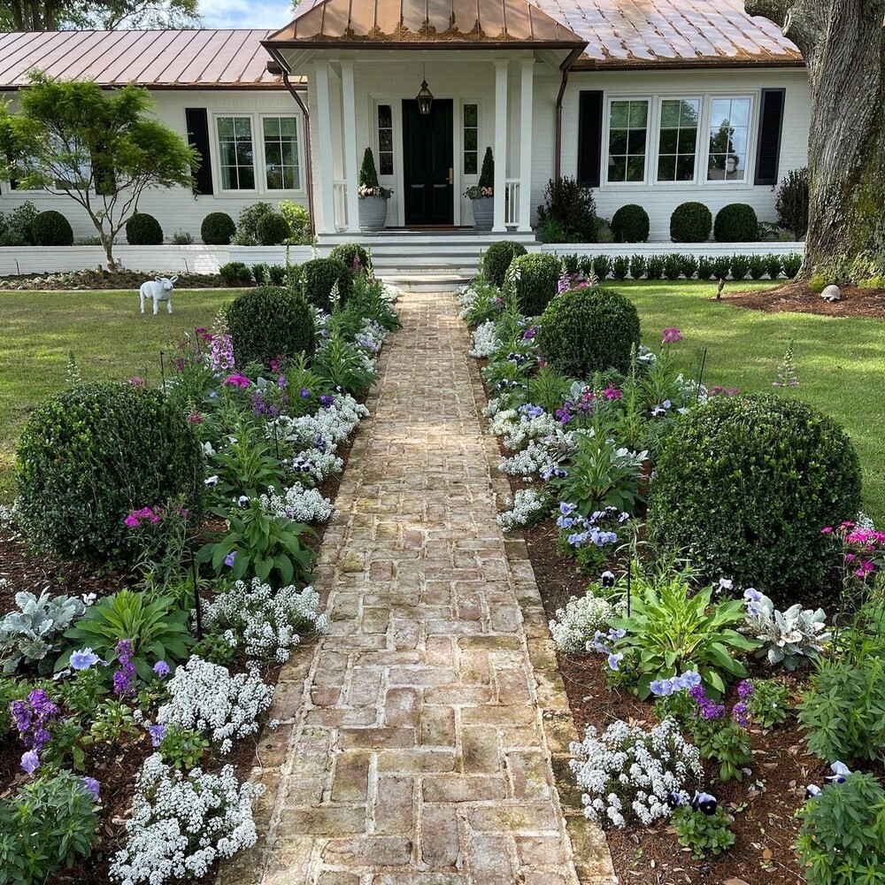 Home outdoor landscaping