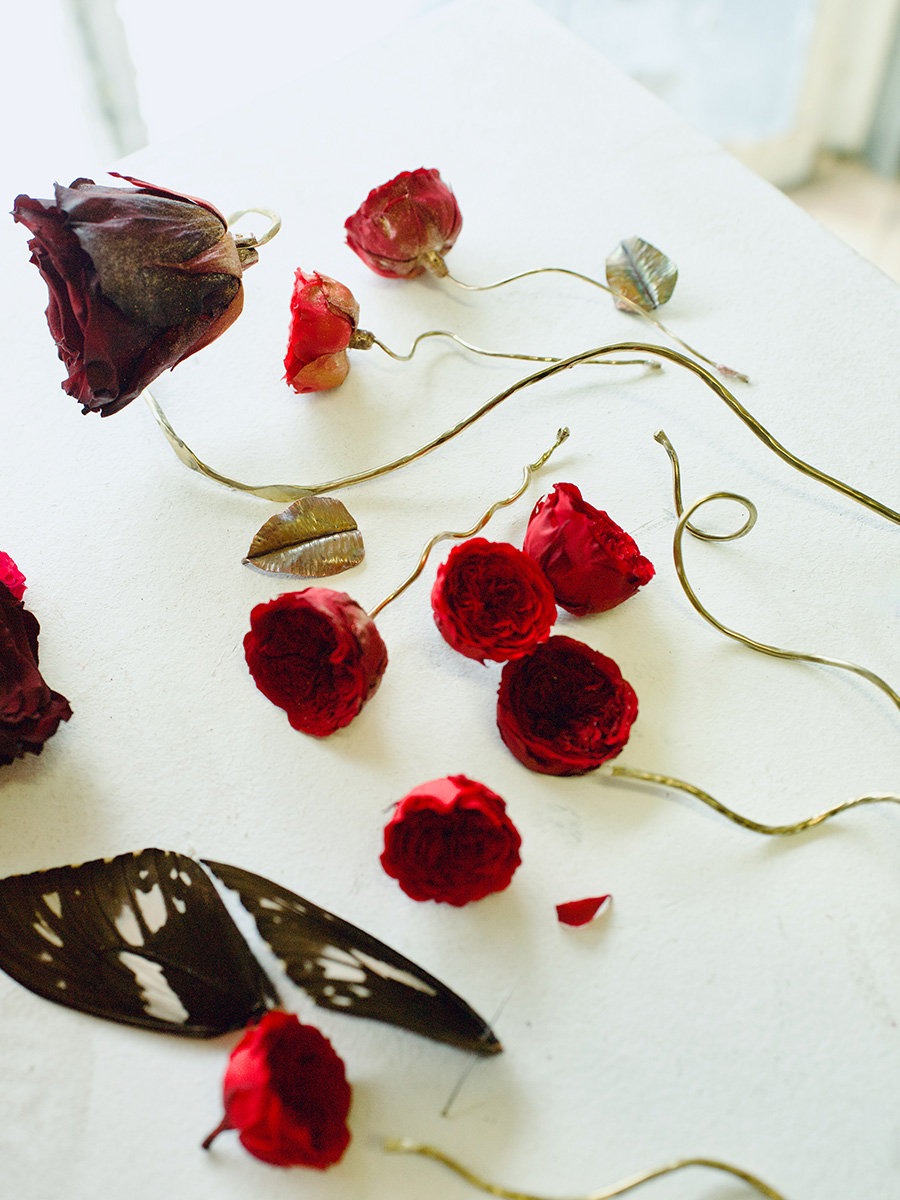 Rose buds for Throne of the Rose Fairy