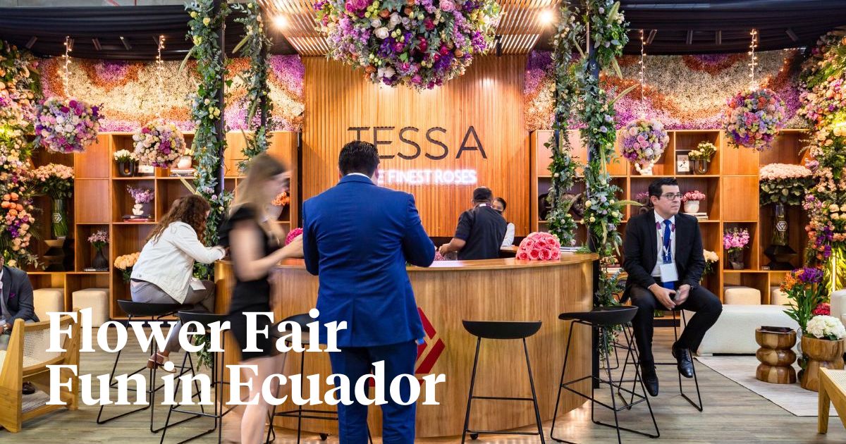 Tessa corp stand at Expo Flor