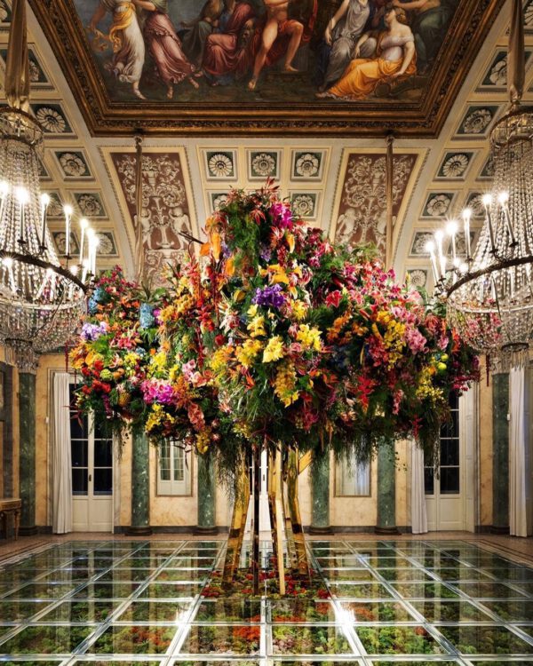 Azuma Makoto Features His Floral Artwork at Milan Design Week The Garden of Eden