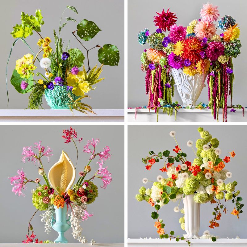 Floral art by Emma Bass