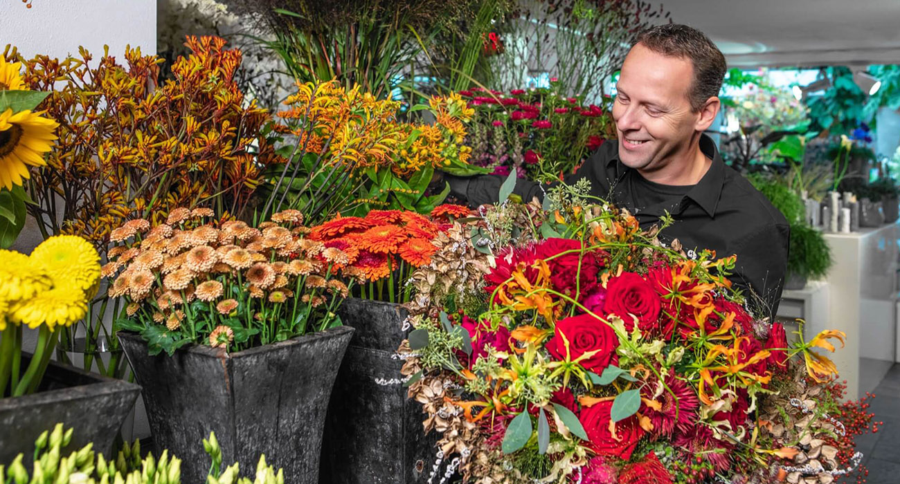 Bloemstylist Hans Zijlstra florist on Thursd header