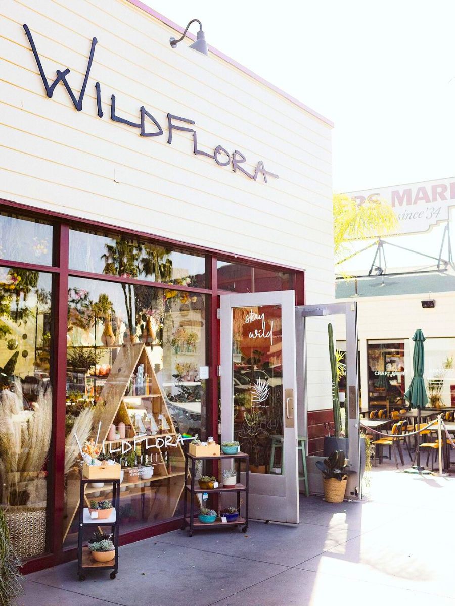 WildFlora flower shop in California