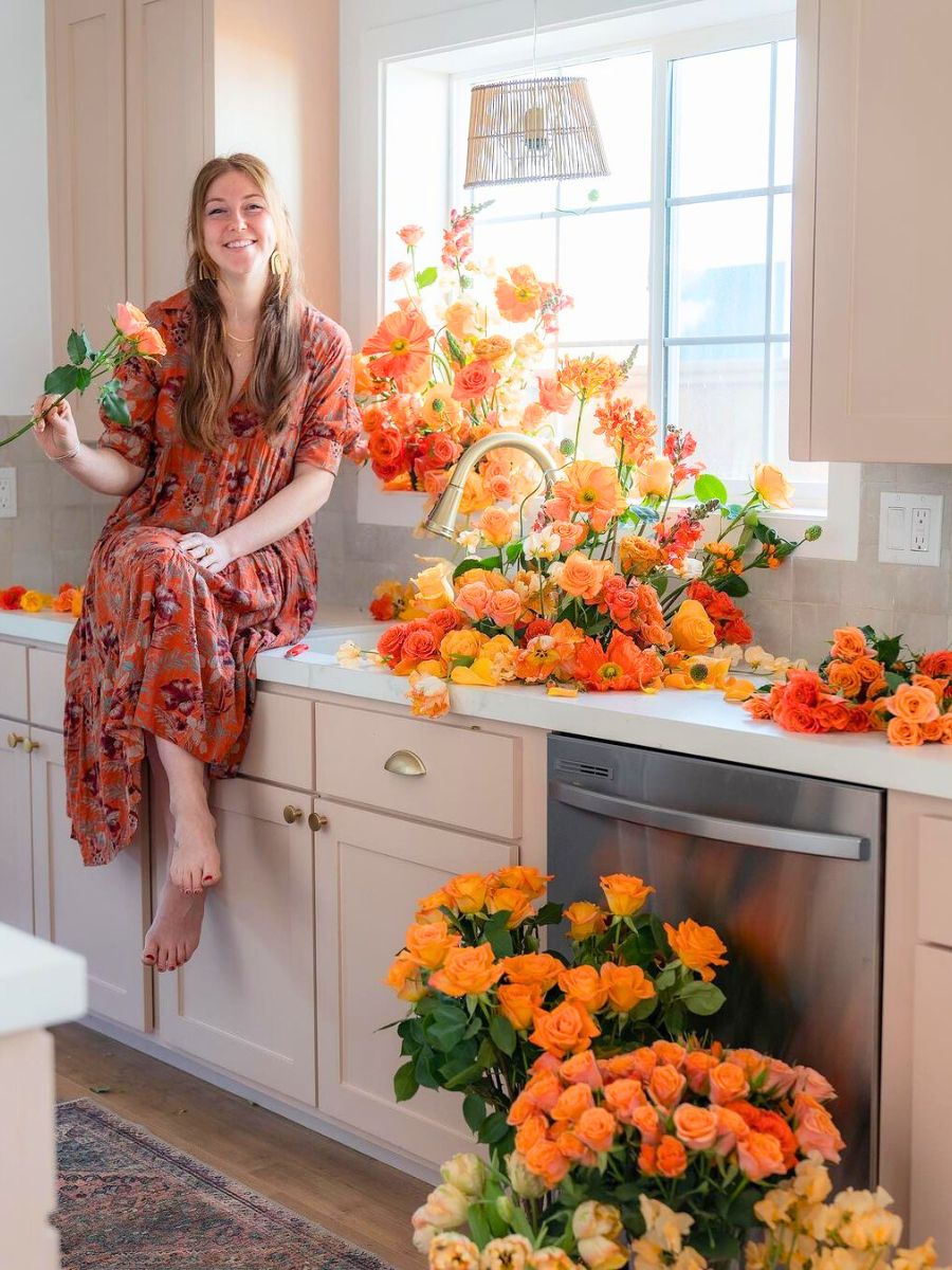 Alexandra Scholtz floral designer and artist