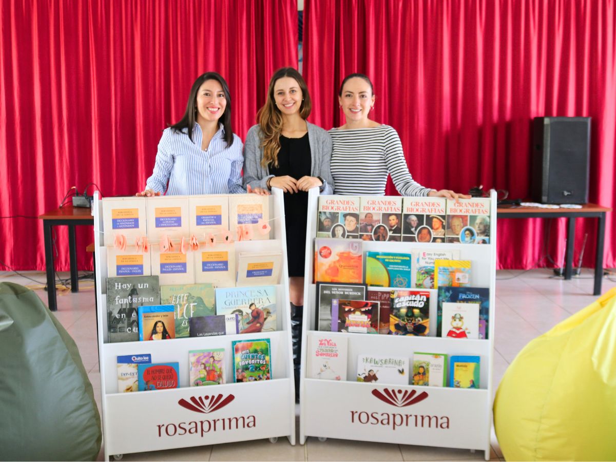 Rosaprima initiative with books