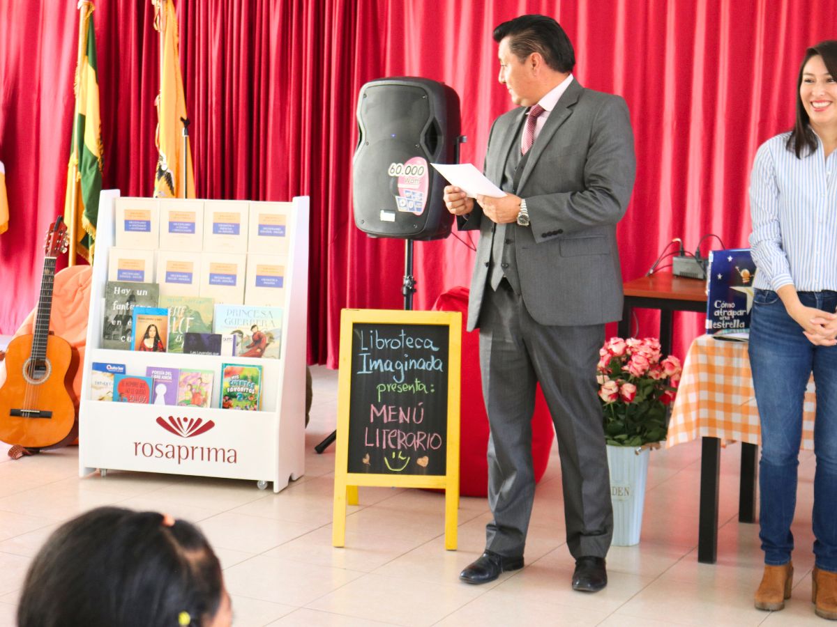 Visiting schools to aid with books