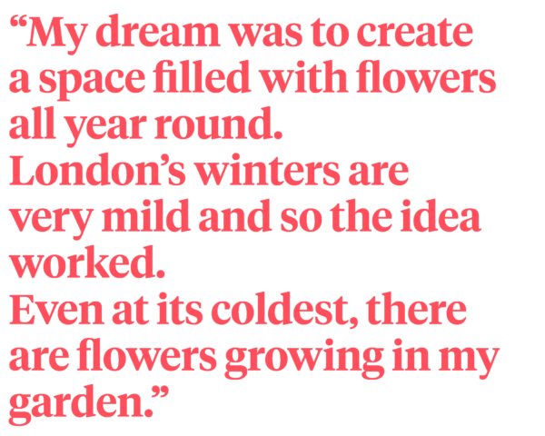 Quote London Blooms Turns Her Garden Into a Botanical Calendar