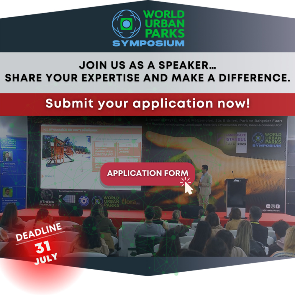 The organization of this event encourages professional people from the landscaping industry to be speakers at the WUP Symposium. So, if you are a landscape architect with remarkable projects, you will want to fill out this application form. The deadline to send your application to participate as a speaker is July 31st.