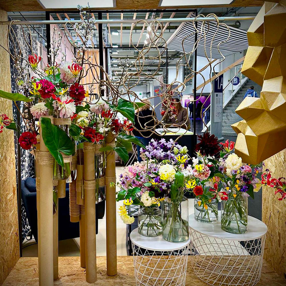 FDF World Japanese flowers at IPM Essen 2024 on Thursd