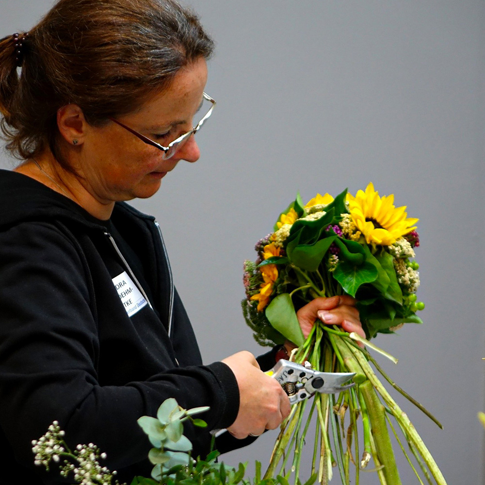 FDF FloristikPark Gelsenkirchen bouquet workshop