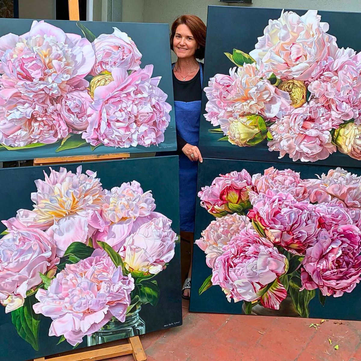 Maria Marta Morelli and Her Fascination With Bringing Flowers Like Peonies to Life on Canvas