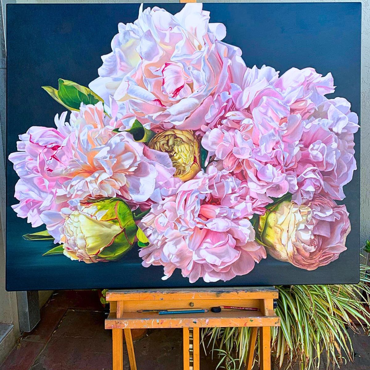 Maria Marta Morelli and Her Fascination With Bringing Flowers Like Peonies to Life on Canvas