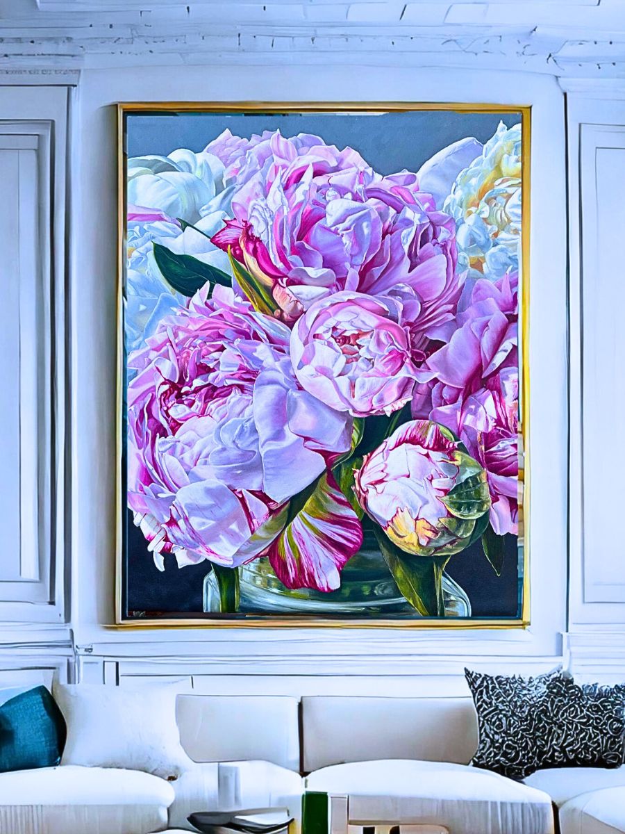 Maria Marta Morelli and Her Fascination With Bringing Flowers Like Peonies to Life on Canvas