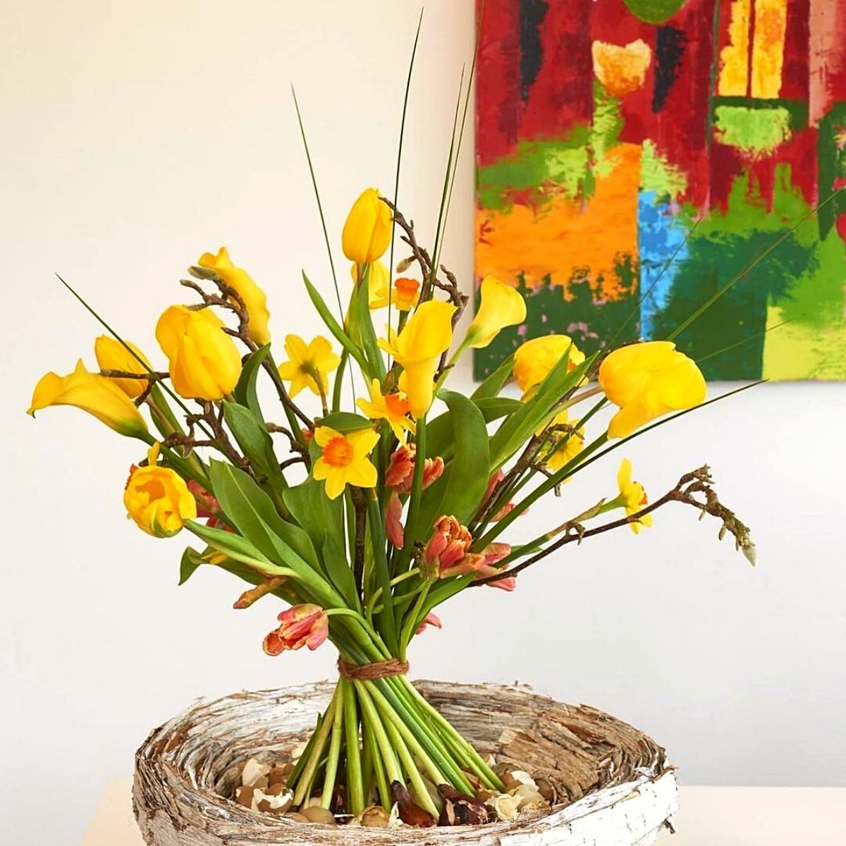Callas are perfect easter flowers