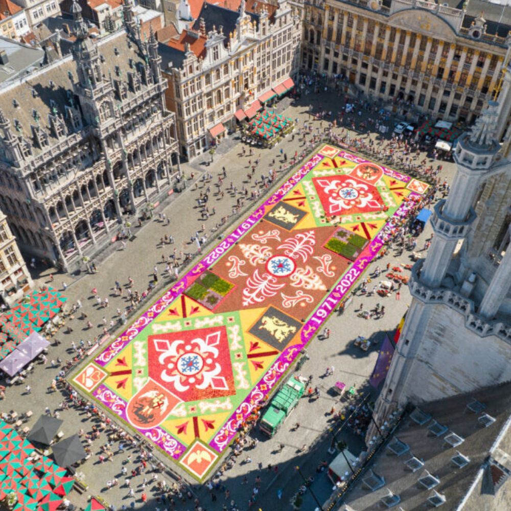 Flower Carpet Brussels Grand Place 