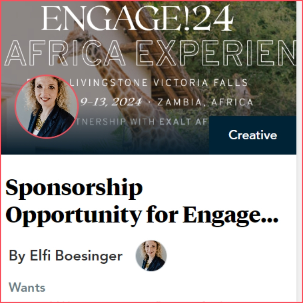 Engage 24 The Africa Experience