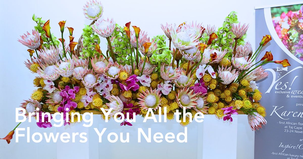 Yes! Exclusive Flowers by the Mother-Daughter Duo of Sylvia and Elfi Bösinger.