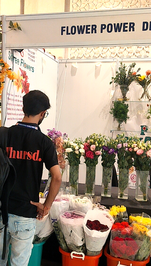 Thursd embracing the Flower Power at IFA Meet 6 Exhibition Stall