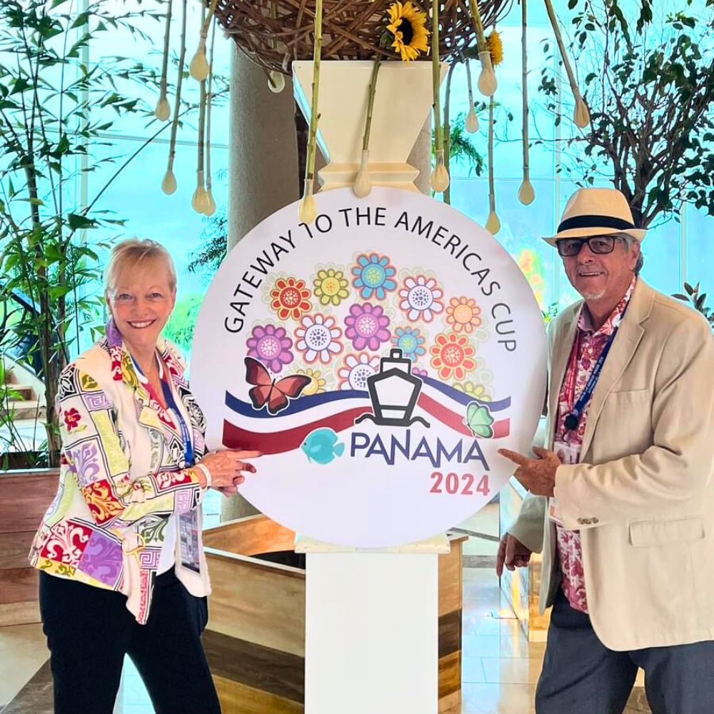 Gus and Deborah de la Flor at Gateway to the Americas 2024 in Panama