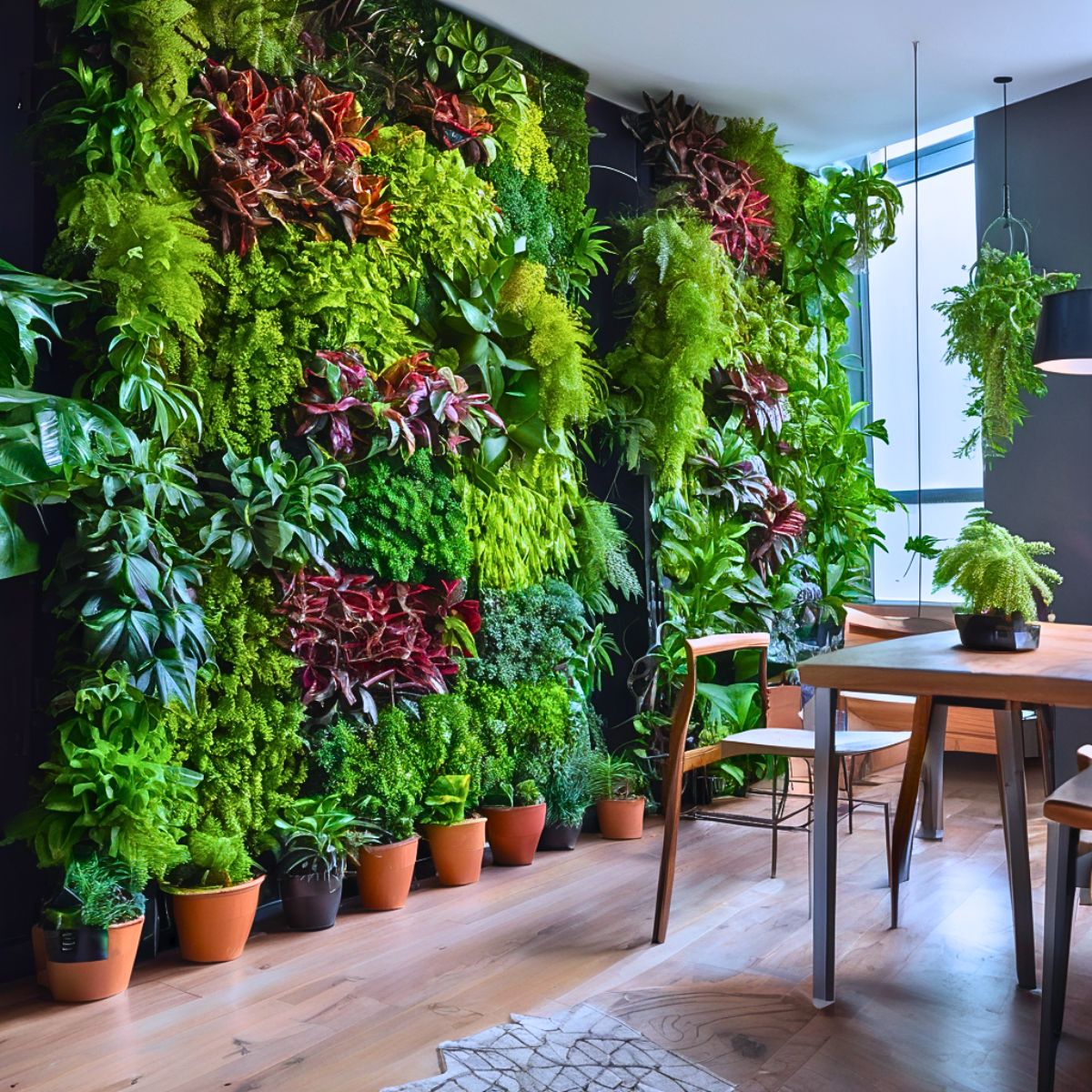 Vertical gardens are a beneficial trend in sustainable architecture that can add beauty, functionality, and nature to both indoor and outdoor spaces.