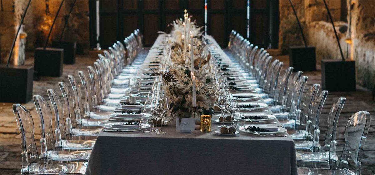 Wedding Sicily table setting article on Thursd