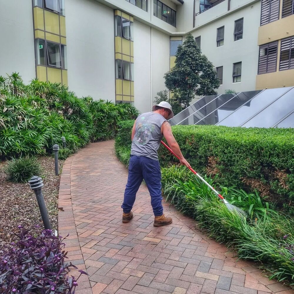 watering to home garden