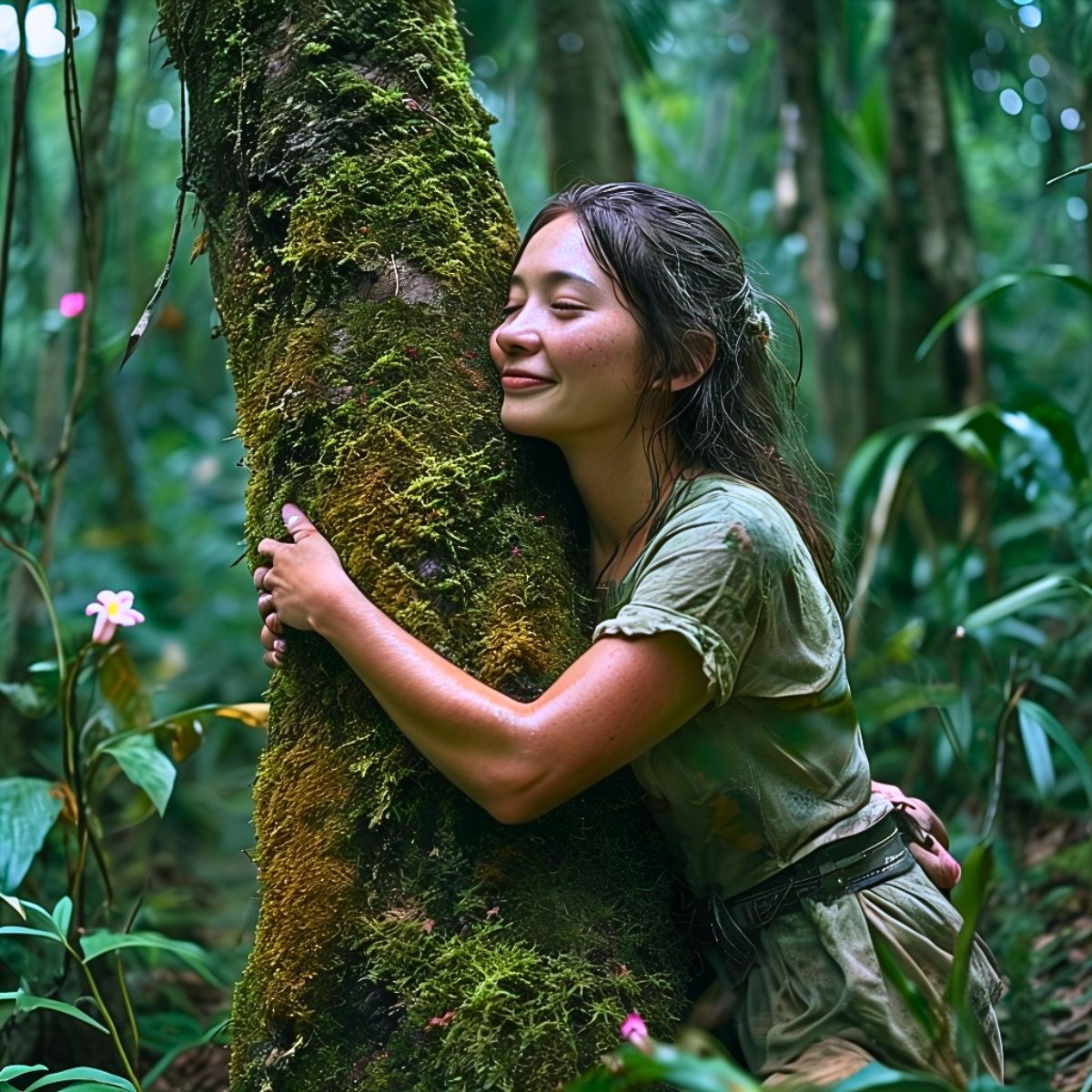 Hugging Trees Is More Than Just About Well-Being, It Is a Show of Environmental Mindfulness