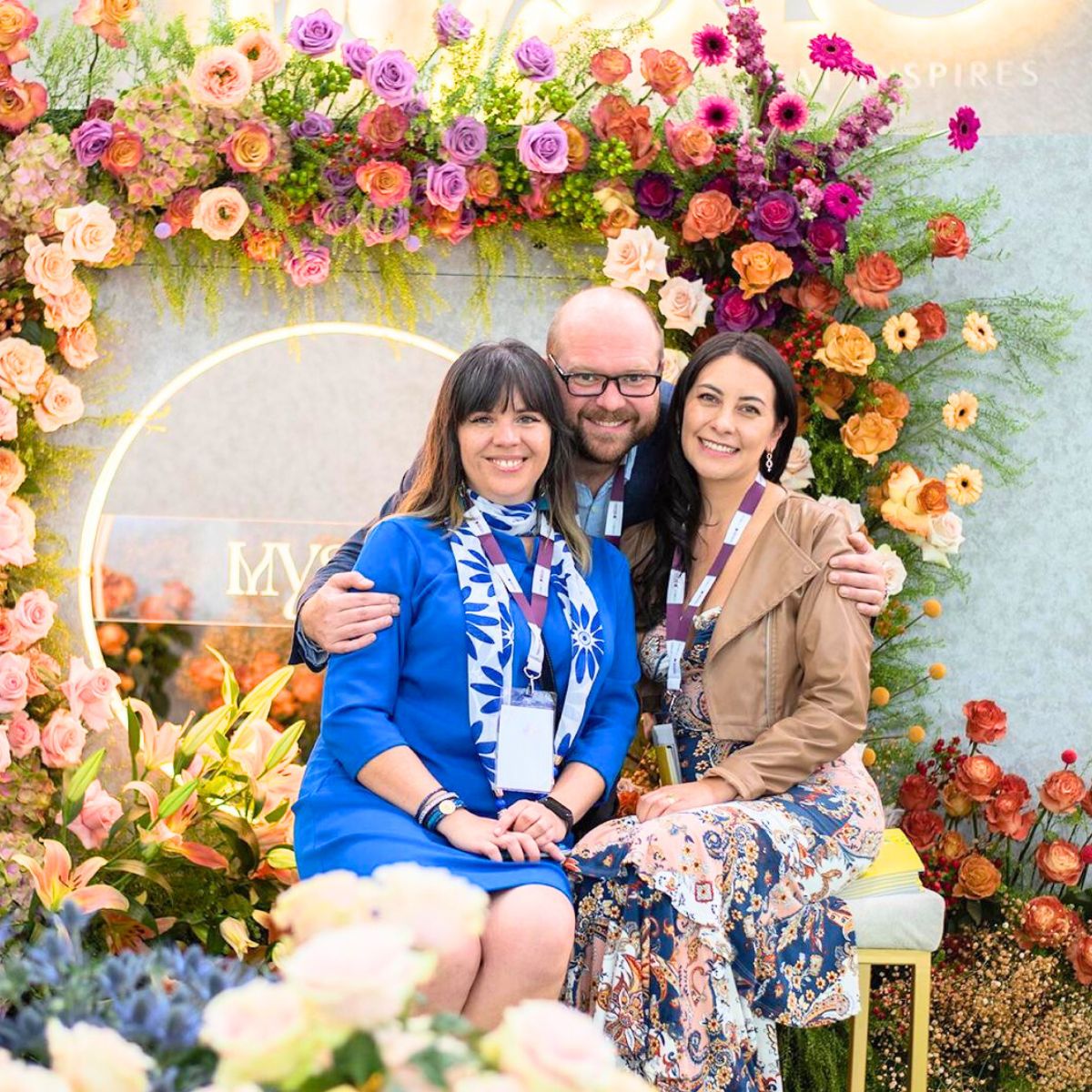 Mystic Flowers stand at Expo Flor Ecuador