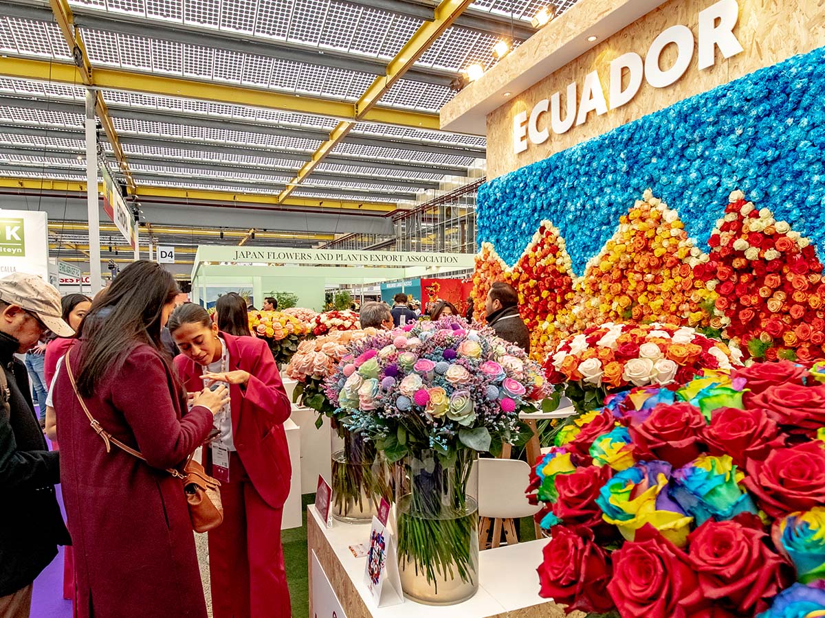 Ecuador booth at IFTF 2023