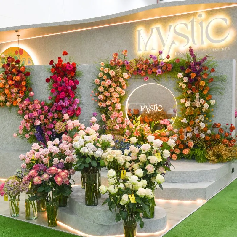 Mystic Flowers booth