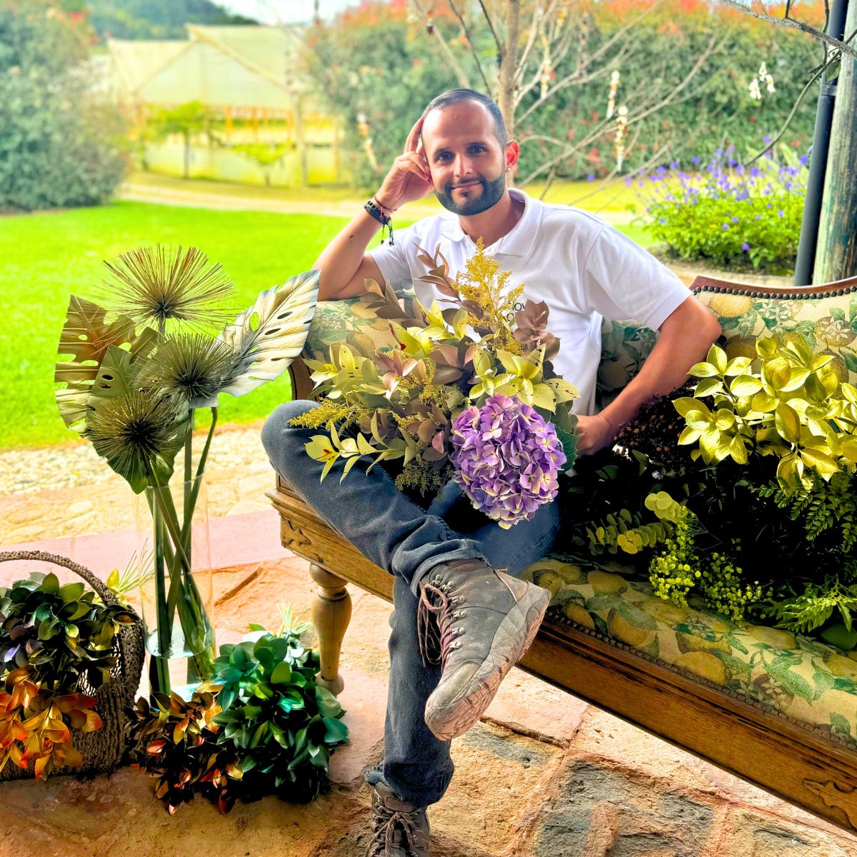 Jhuber Roman of Flower Colors Colombia