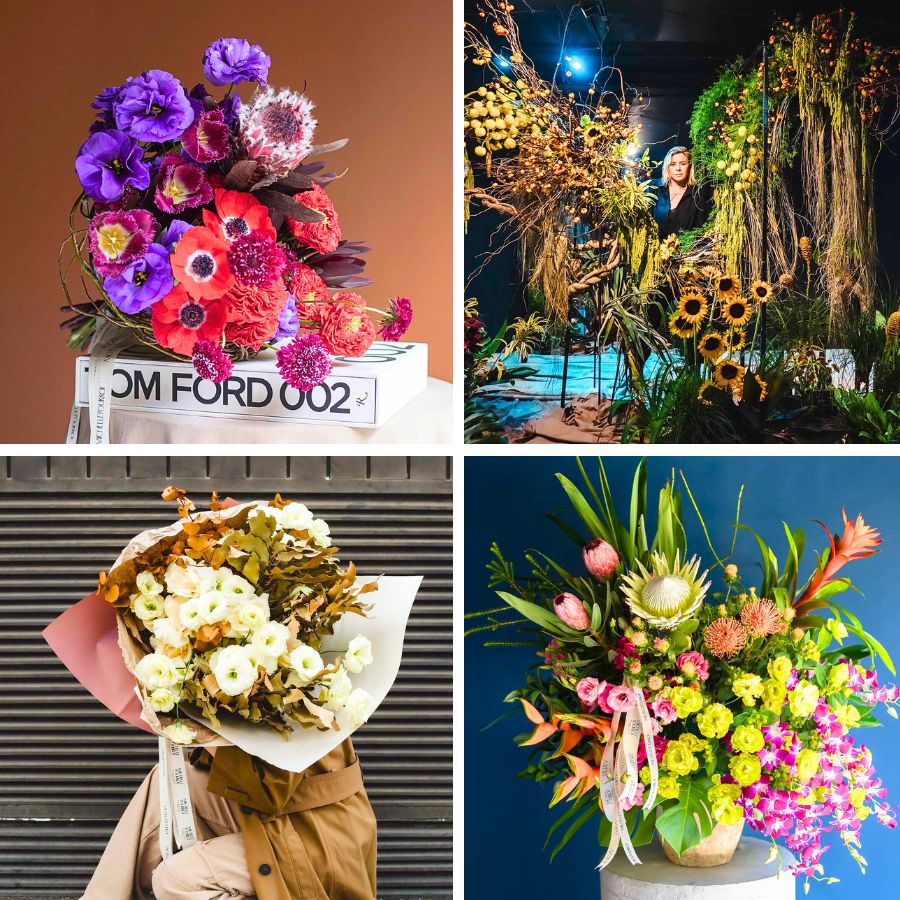 Floral arrangements and installations by Michelle Pourroy