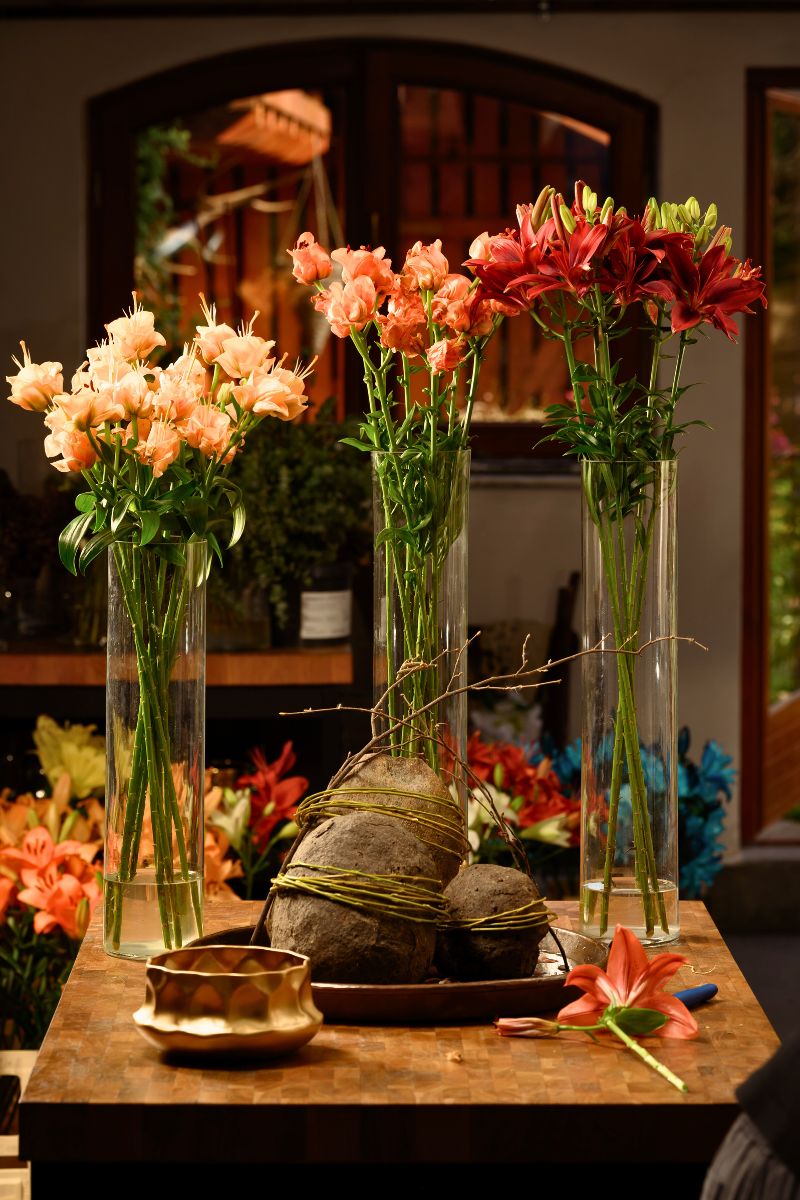 Ella Fodor Vases With Lilies