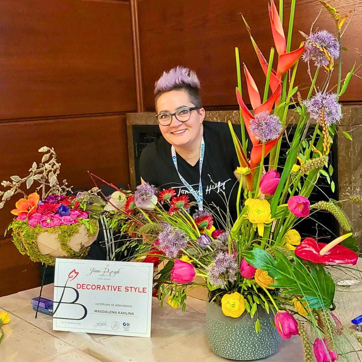 Magdalena Kahlina Is Croatia’s World Cup Floral Art 2025 Representative