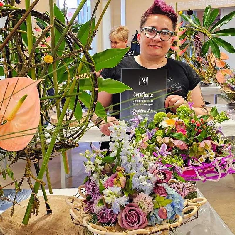 Magdalena Kahlina Is Croatia’s World Cup Floral Art 2025 Representative