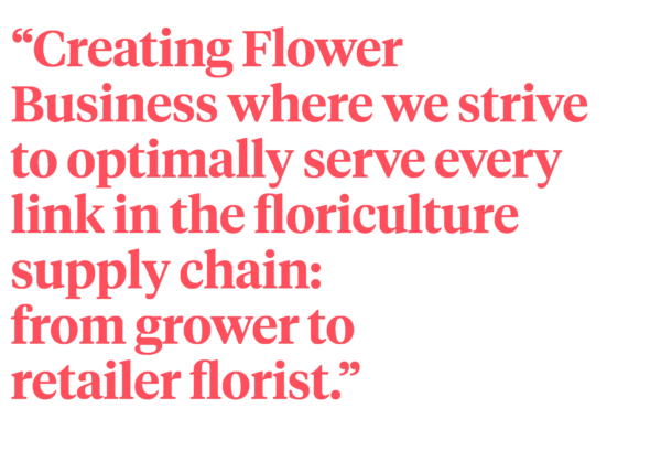 Quote De Ruiter Creating Flower Business