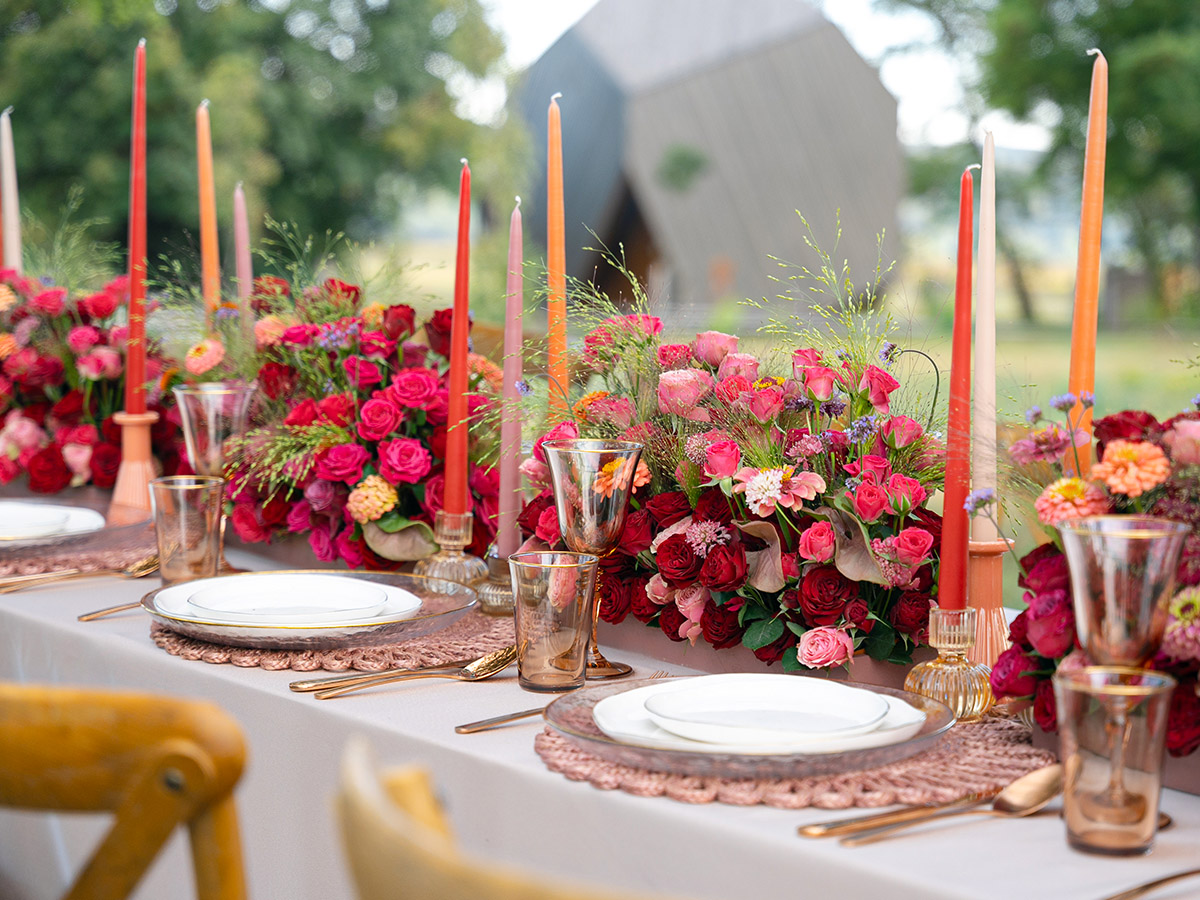 Krisztian Kover slow wedding table designs