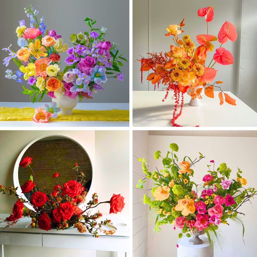 Floral designs by The Garden Thief