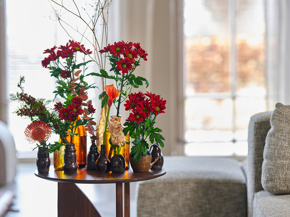 Chyrsanthemum Bontempi in a table bouquet