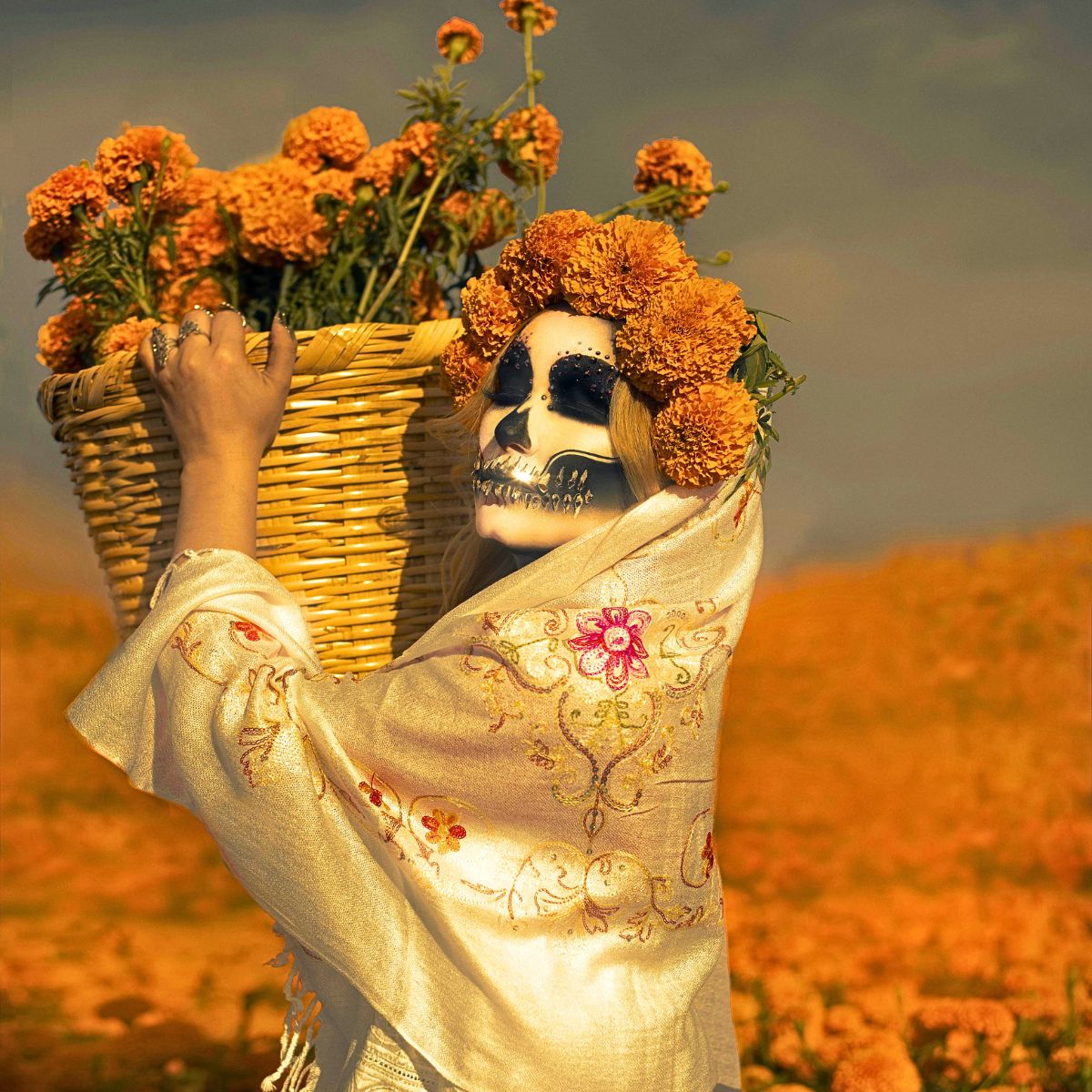 Flowers of the Dead in ​Mexico's Marigold Fields of Puebla​ Celebrate the Day of the Dead