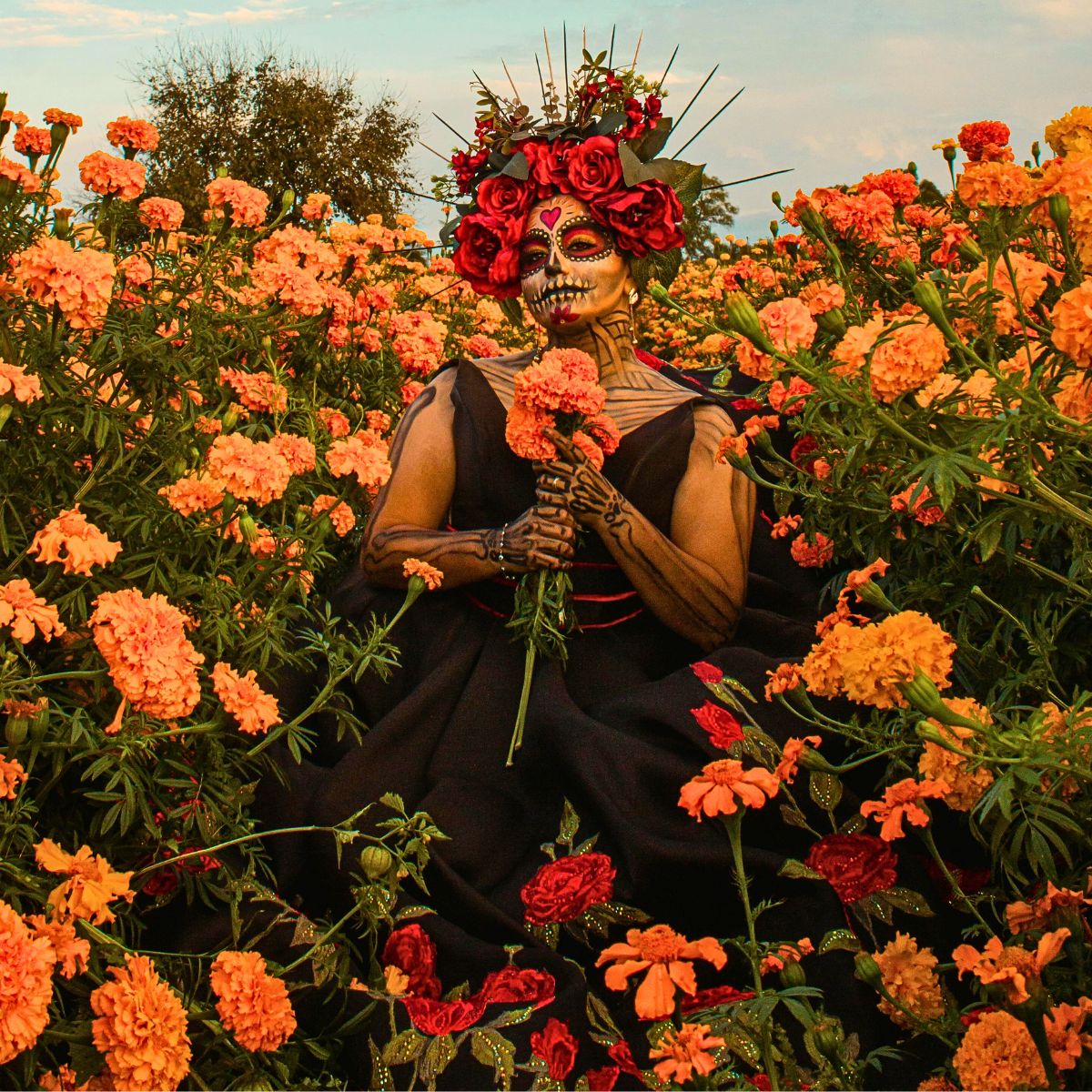 Flowers of the Dead in ​Mexico's Marigold Fields of Puebla​ Celebrate the Day of the Dead