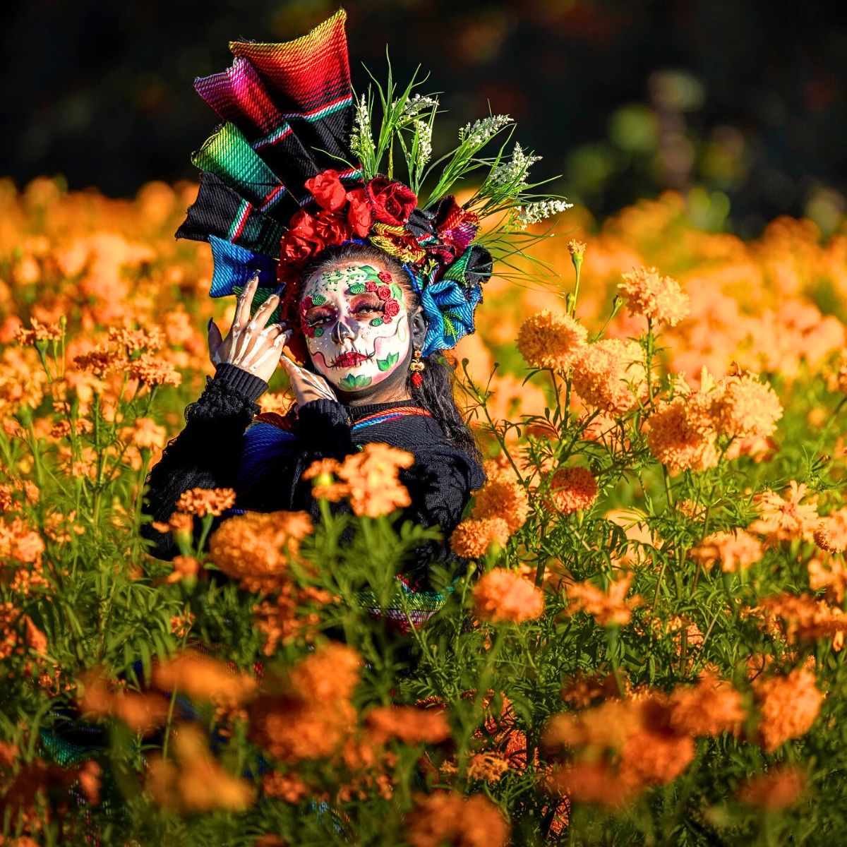 Flowers of the Dead in ​Mexico's Marigold Fields of Puebla​ Celebrate the Day of the Dead