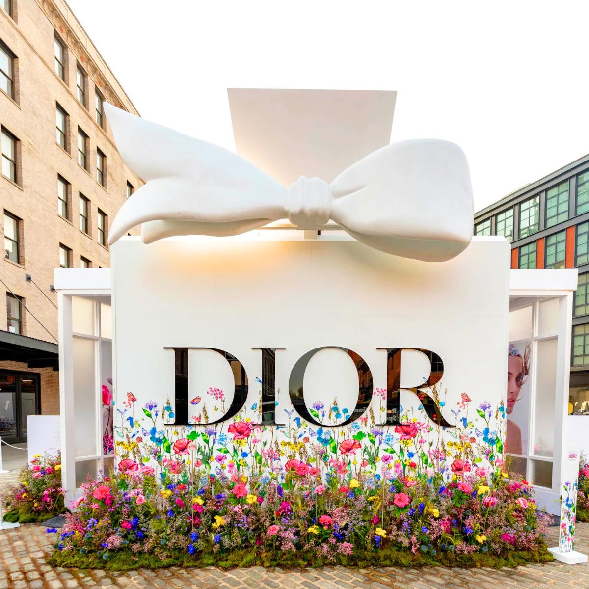 Dior floral popup for new perfume launch