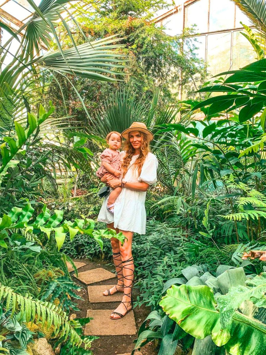 Greenery fills the botanical garden of Slovakia