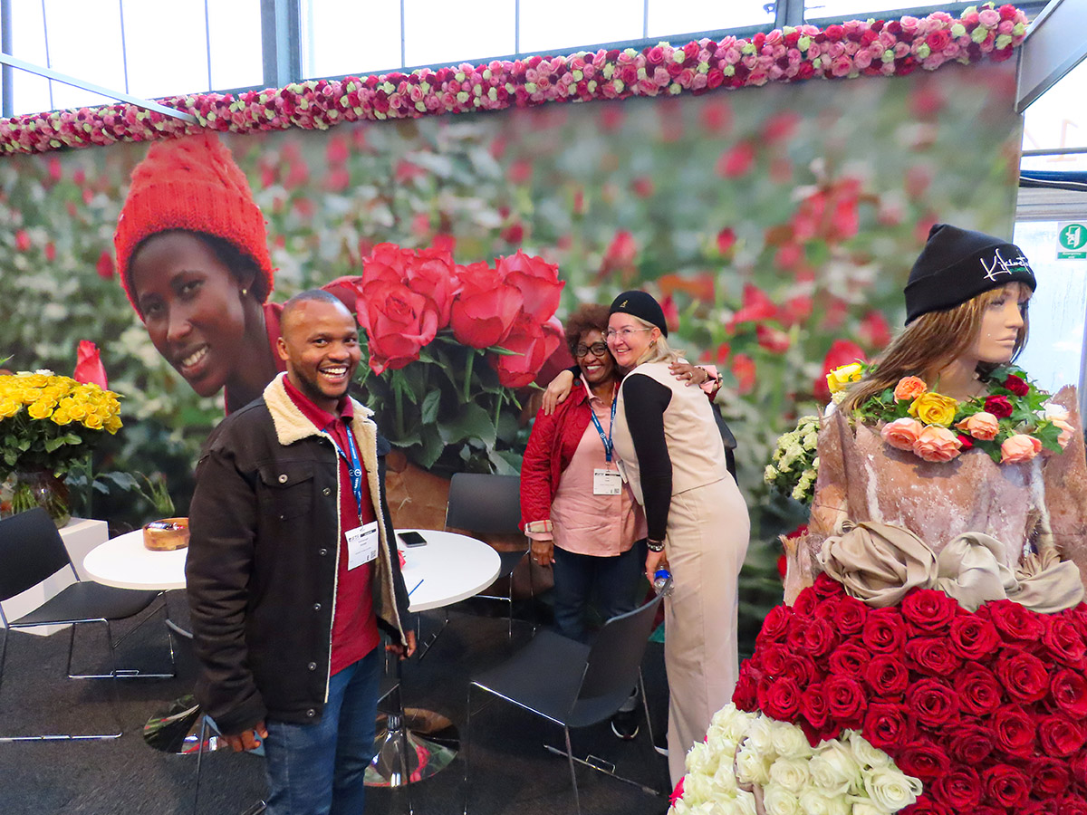 IFTF 2024 Kikwetu Flowers booth