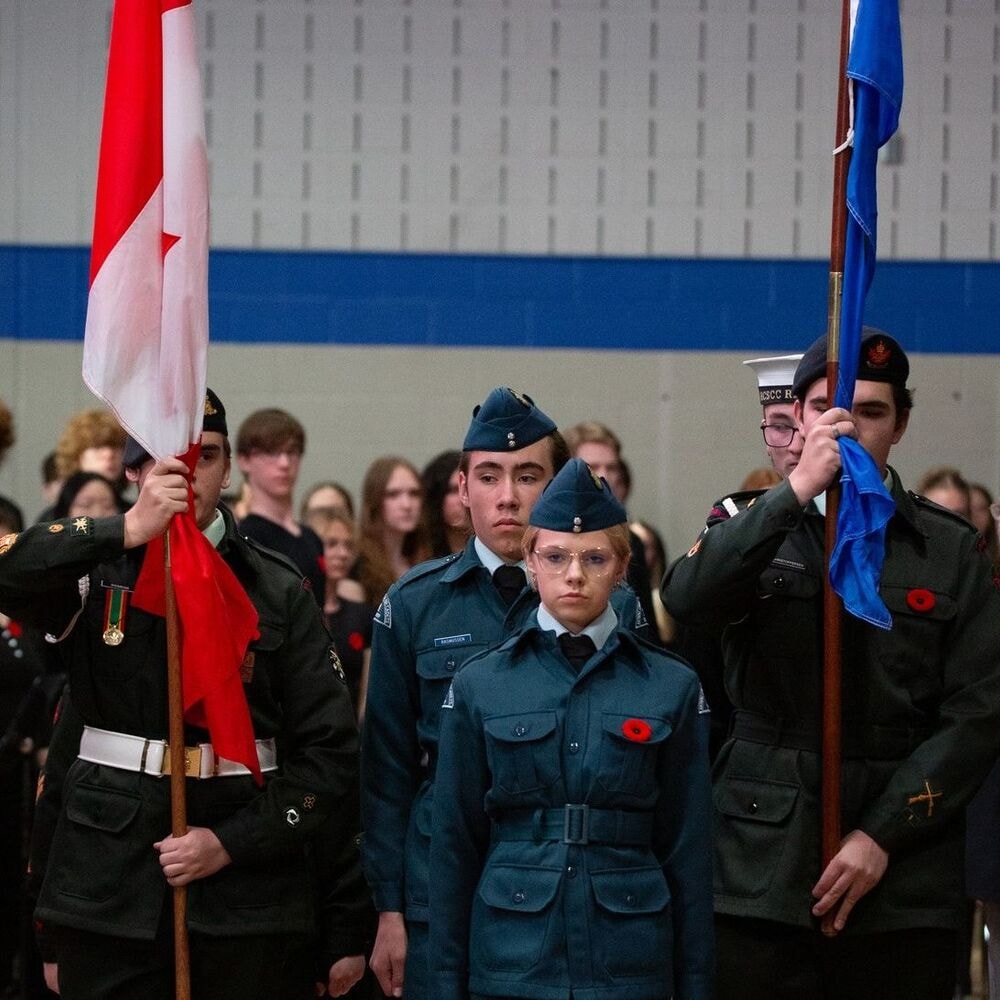 paying tribute to veterans and soldiers on Remembrance Day